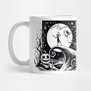 Before Christmas scary Nightmare Mug